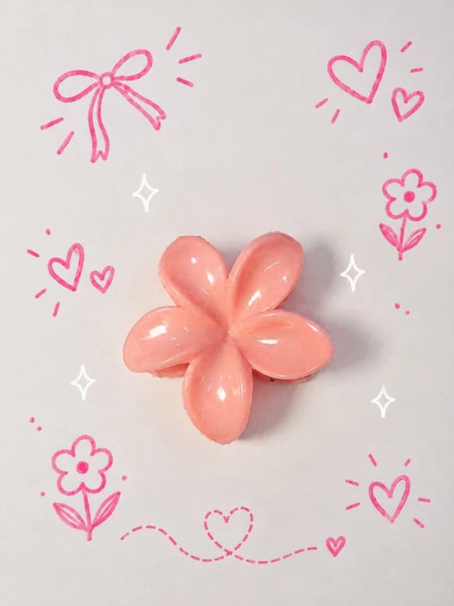Coral Petal Plumeria Claw